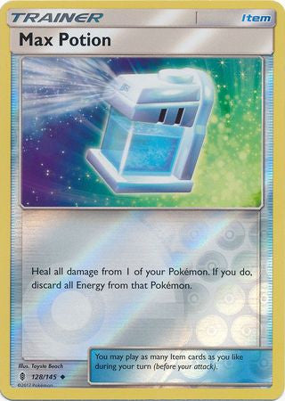 Max Potion - 128/145 - Uncommon Reverse Holo