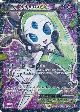 Meloetta EX Full Art - RC25/RC25 - Ultra Rare