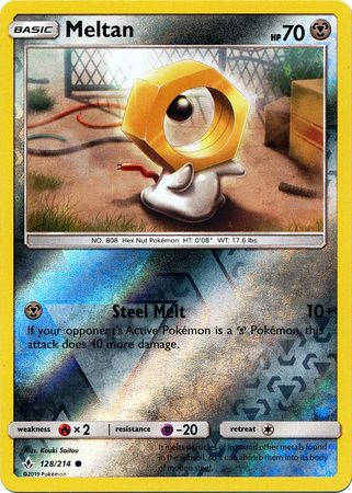 Meltan - 128/214 - Common Reverse Holo