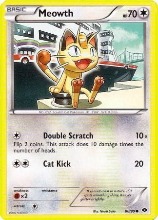 Meowth - 80/99 - Common