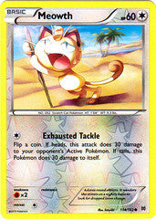 Meowth - 114/162 - Common Reverse Holo