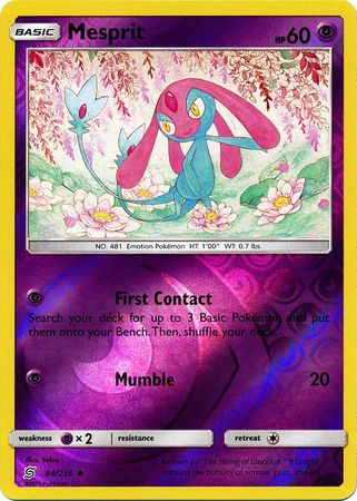Mesprit - 84/236 - Uncommon Reverse Holo