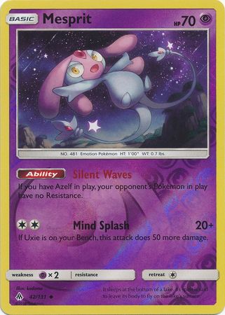 Mesprit - 42/131 - Uncommon Reverse Holo