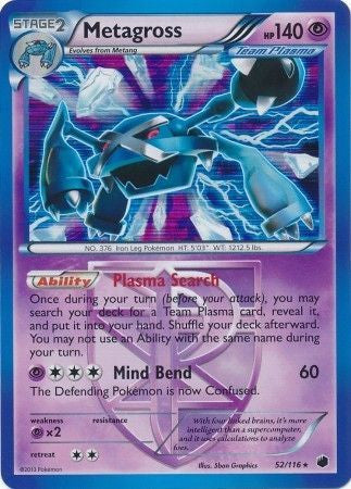 Metagross - 52/116 - Holo Rare