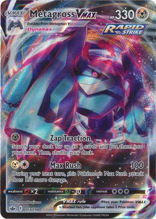 Metagross VMAX - 113/198 - Ultra Rare