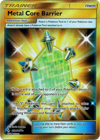 Metal Core Barrier Full Art - 232/214 Secret Rare