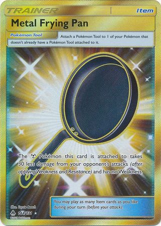 Metal Frying Pan Full Art - 144/131 - Secret Rare