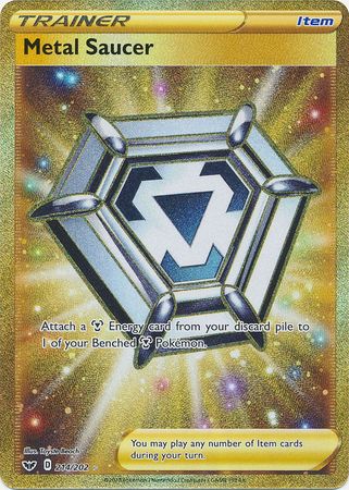 Metal Saucer Secret Rare - 214/202 - Secret Rare