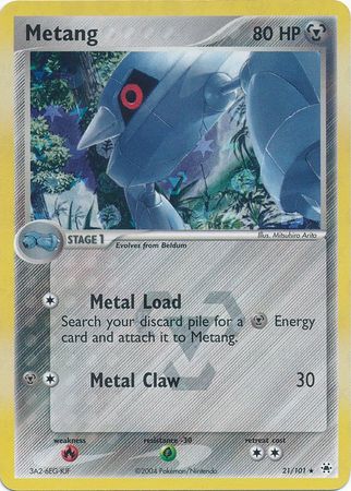 Metang - 21/101 - Rare Reverse Holo