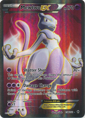 Mewtwo Ex Full Art - 158/162 - Ultra Rare