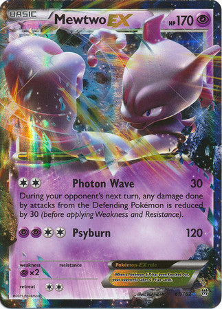 Mewtwo EX - 61/162 - Ultra Rare