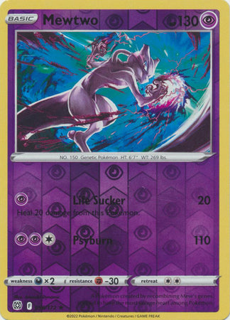 Mewtwo - 56/172 - Rare Reverse Holo