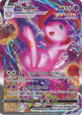 Mew VMAX Secret Rare - 269/264 - Secret Rare