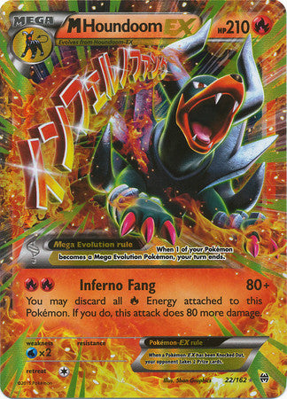 M Houndoom Ex - 22/162 - Ultra Rare