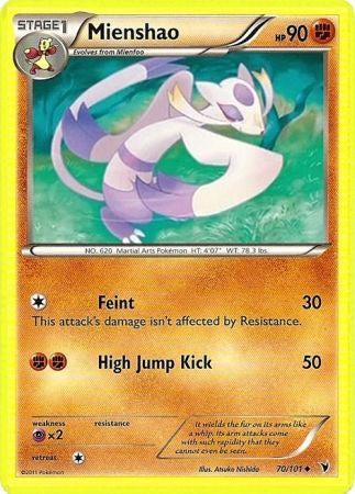 Mienshao - 70/101 - Uncommon