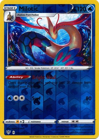 Milotic - 39/189 - Holo Rare Reverse Holo