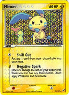 Minun - 41/107 - Uncommon Reverse Holo