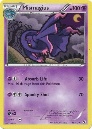 Mismagius - 58/113 - Rare