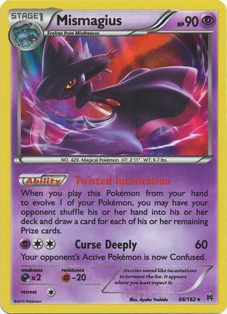 Mismagius - 66/162 - Holo Rare