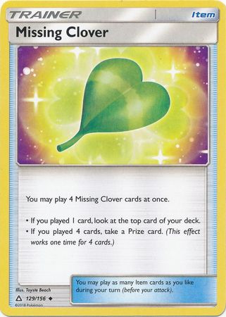 Missing Clover - 129/156 - Uncommon