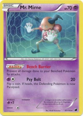 Mr. Mime - 47/116 - Rare