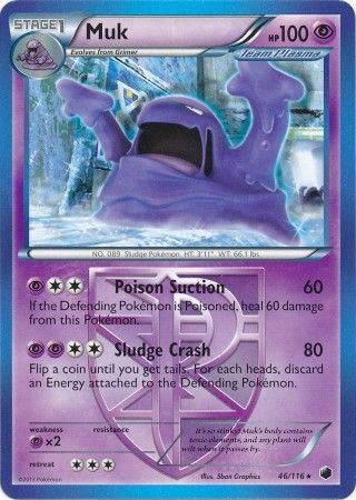 Muk - 46/116 - Rare