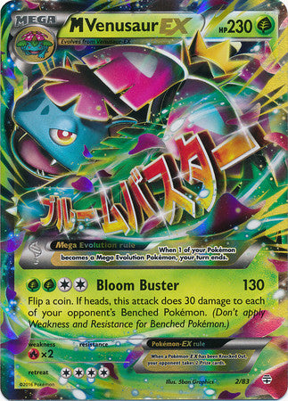 M Venusaur Ex - 2/83 - Ultra Rare