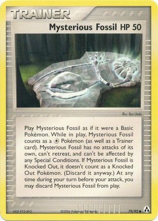 Mysterious Fossil - 79/92 - Common