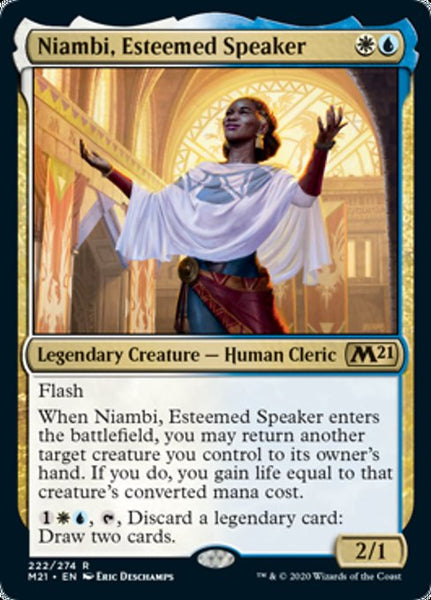 Niambi, Esteemed Speaker - 222/274 - Rare