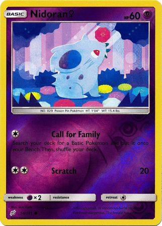 Nidoran - 54/181 - Common Reverse Holo