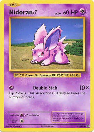 Nidoran - 43/108 - Common