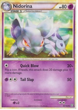 Nidorina - 45/102 - Uncommon