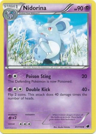 Nidorina - 41/116 - Uncommon
