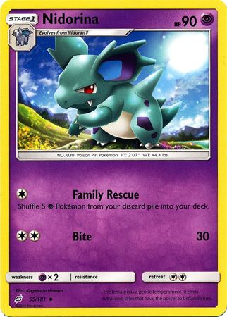 Nidorina - 55/181 - Uncommon