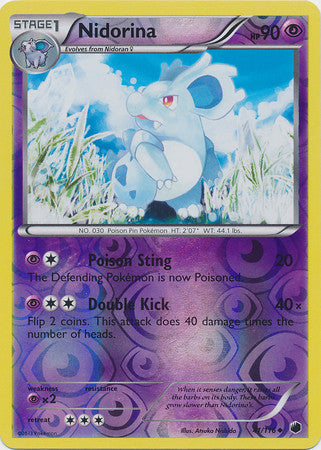 Nidorina - 41/116 - Uncommon Reverse Holo