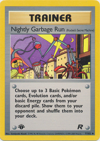 Nightly Garbage Run 1st Edition - 77/82 - Uncommon