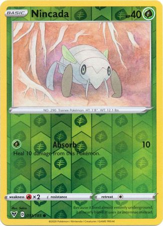 Nincada - 13/185 - Common Reverse Holo