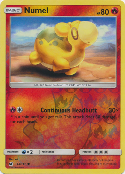 Numel - 13/111 - Common Reverse Holo