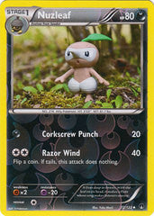 Nuzleaf - 72/122 - Uncommon Reverse Holo