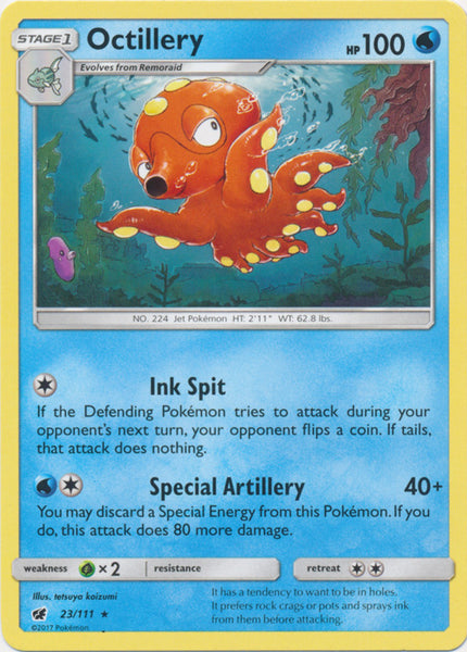 Octillery - 23/111 - Rare
