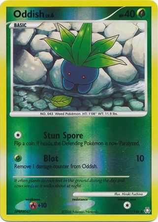 Oddish - 111/146 - Common Reverse Holo