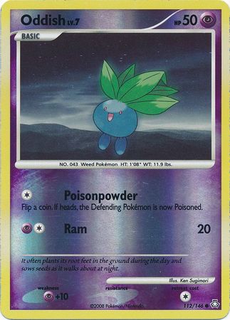 Oddish - 112/146 - Common Reverse Holo