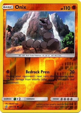 Onix - 103/236 - Common Reverse Holo