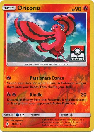 Oricorio - 14/145 - League Promo