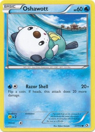 Oshawott - 37/113 - Common