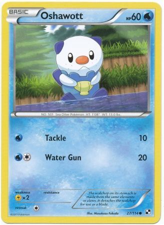 Oshawott - 27/114 - Common