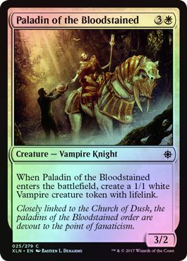 Paladin of the Bloodstained - 25/279 - Common FOIL
