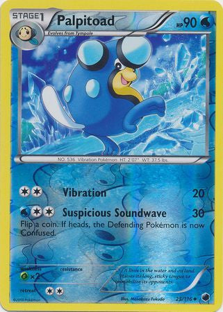 Palpitoad - 25/116 - Uncommon Reverse Holo