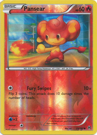 Pansear - 23/162 - Common Reverse Holo