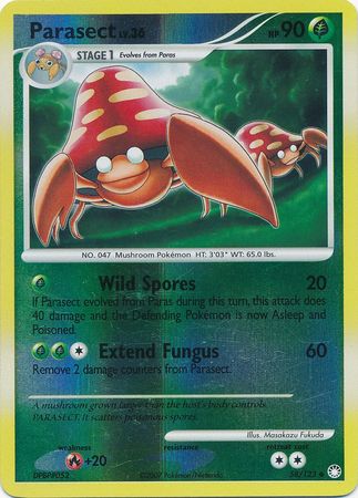 Parasect - 58/123 - Uncommon Reverse Holo
